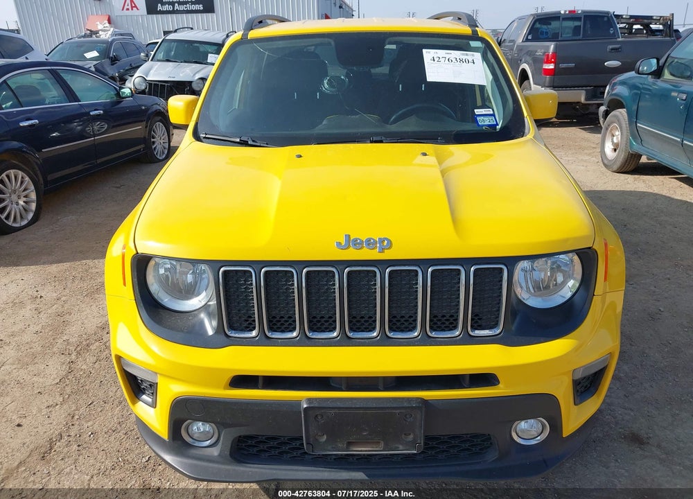 2019 JEEP RENEGADE LATITUDE FWD VIN: ZACNJABB4KPJ85980