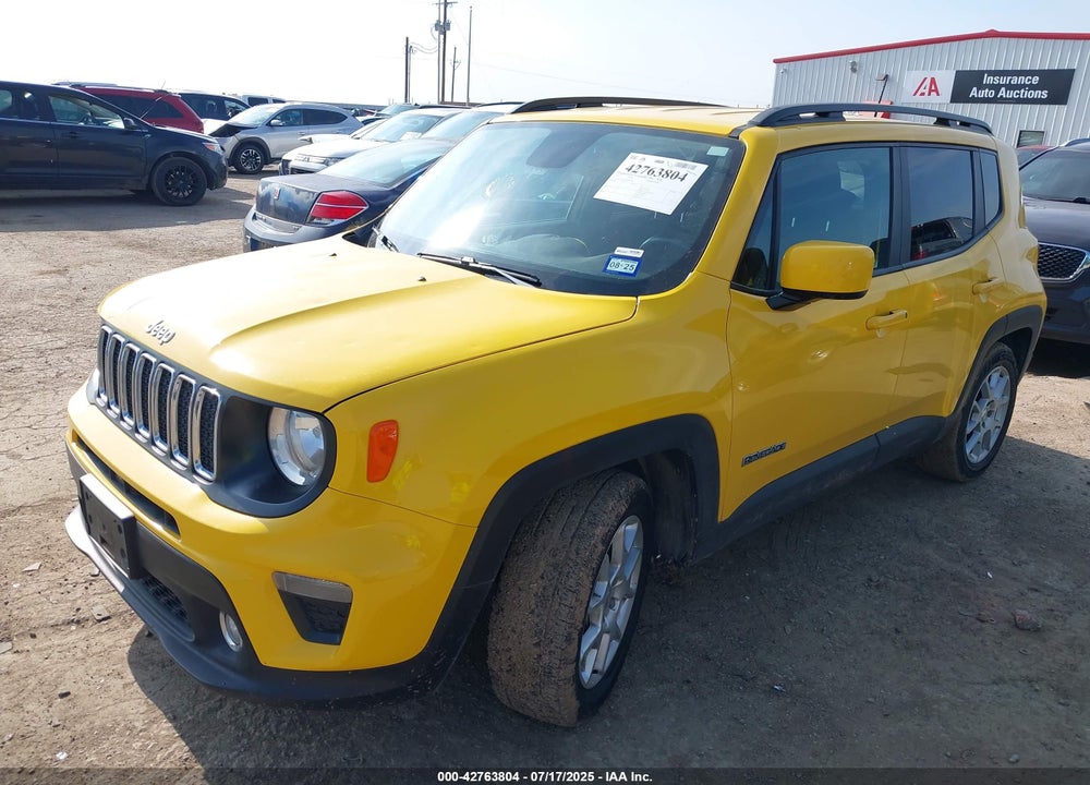 2019 JEEP RENEGADE LATITUDE FWD VIN: ZACNJABB4KPJ85980