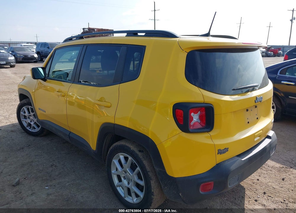 2019 JEEP RENEGADE LATITUDE FWD VIN: ZACNJABB4KPJ85980