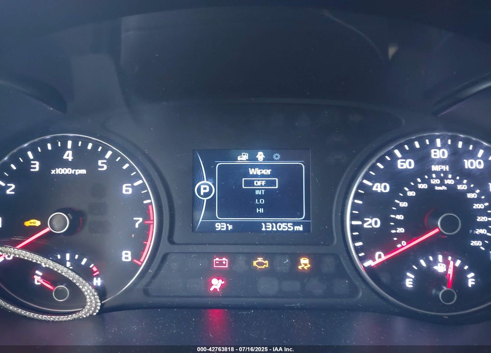 2016 KIA OPTIMA VIN: 5XXGU4L31GG005233
