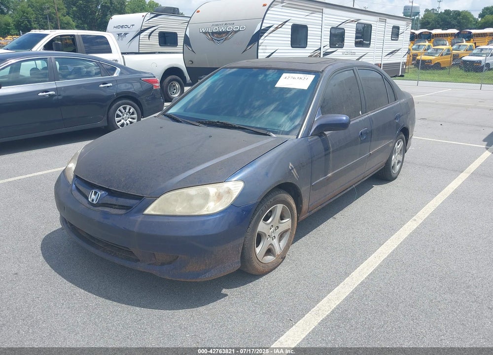 2004 HONDA CIVIC EX VIN: 2HGES26794H595692