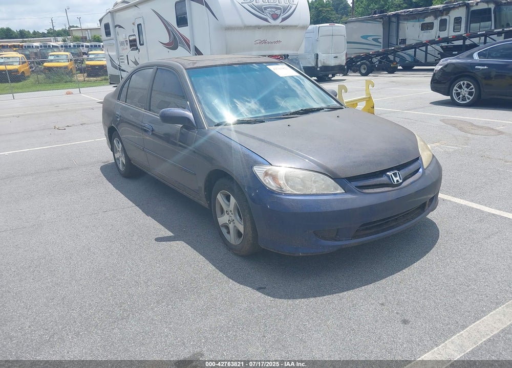 2004 HONDA CIVIC EX VIN: 2HGES26794H595692