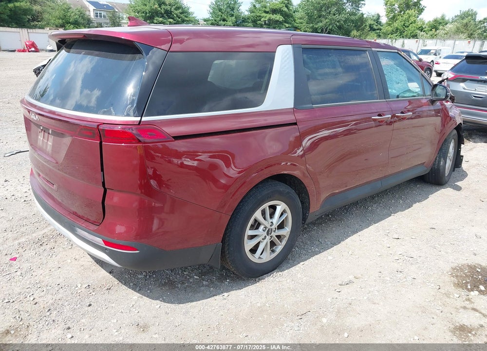 2023 KIA CARNIVAL MPV LX SEAT PACKAGE VIN: KNDNB4H32P6193555
