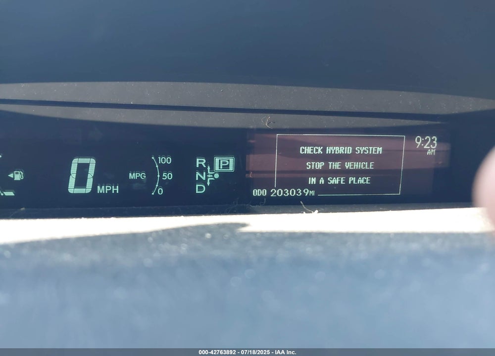 2015 TOYOTA PRIUS VIN: JTDKN3DU4F1940622