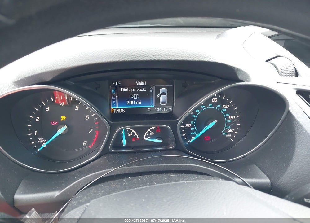 2016 FORD ESCAPE VIN: 1FMCU0F72GUB97709