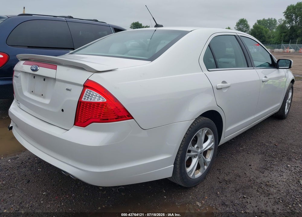 2012 FORD FUSION VIN: 3FAHP0HA7CR123204