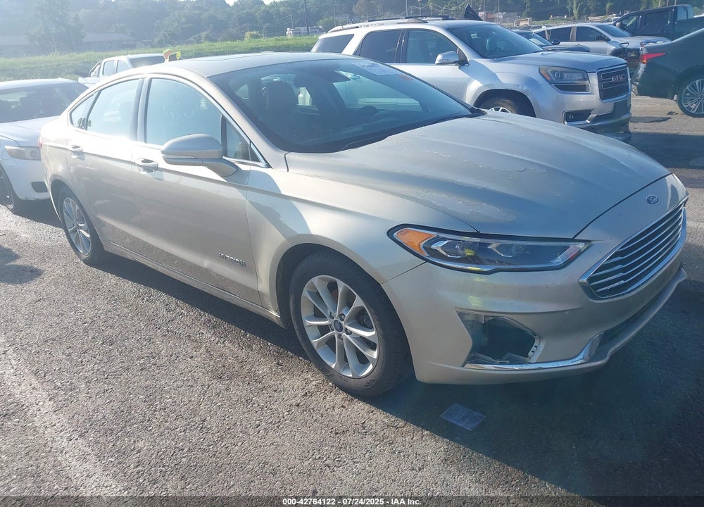 2019 FORD FUSION HYBRID SEL VIN: 3FA6P0MUXKR136938