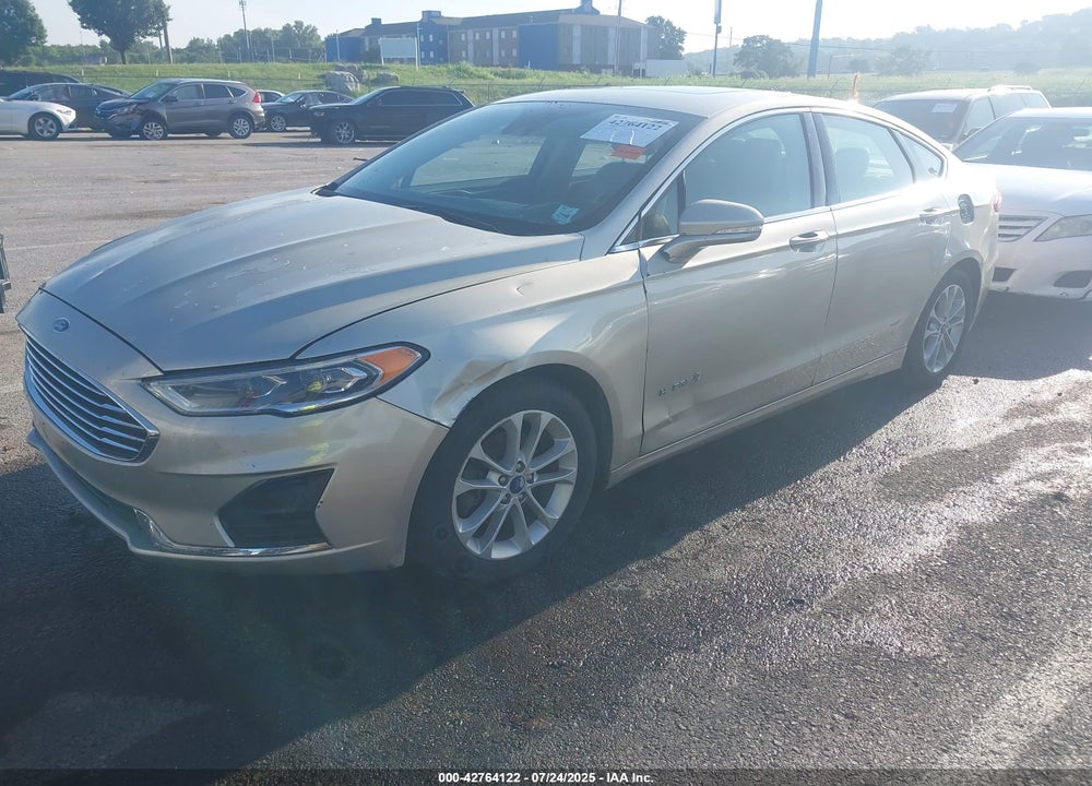 2019 FORD FUSION HYBRID SEL VIN: 3FA6P0MUXKR136938