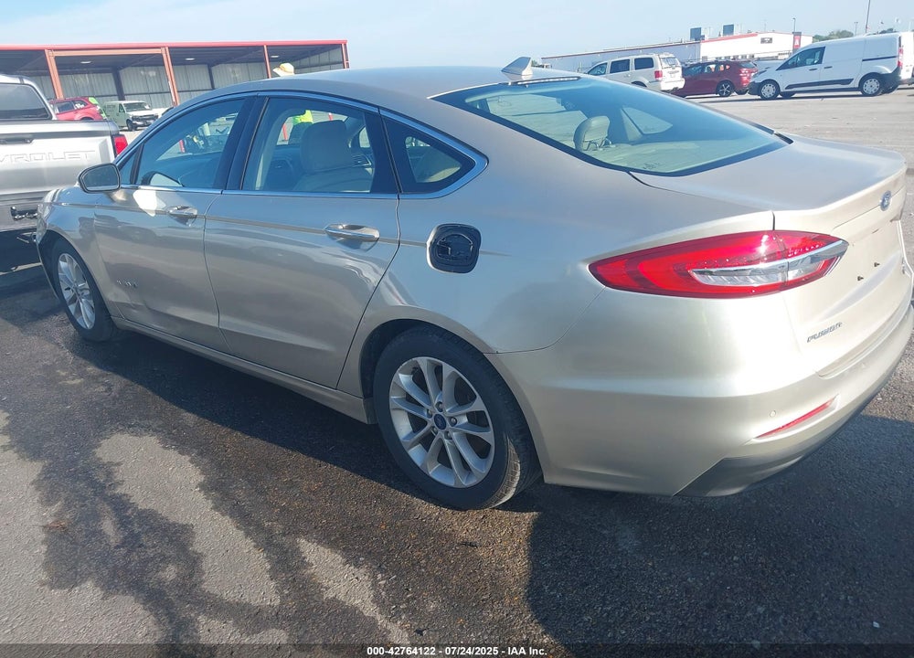 2019 FORD FUSION HYBRID SEL VIN: 3FA6P0MUXKR136938