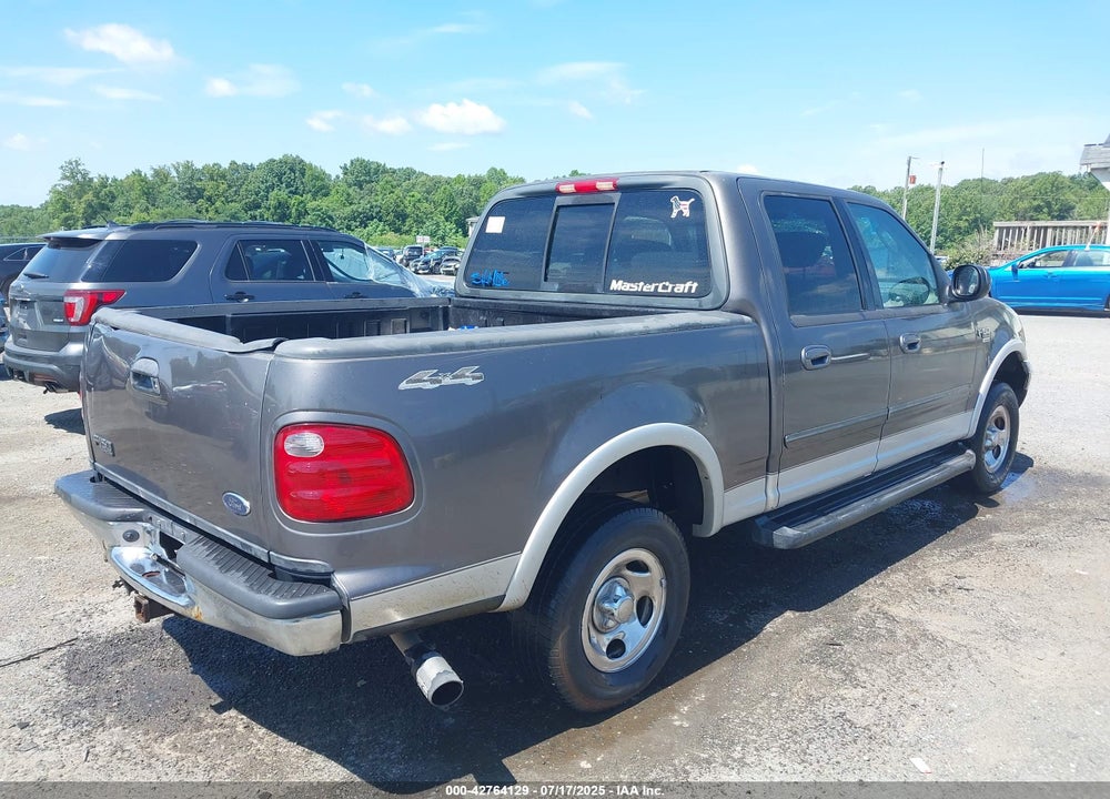2002 FORD F-150 LARIAT/XLT VIN: 1FTRW08L32KE27250