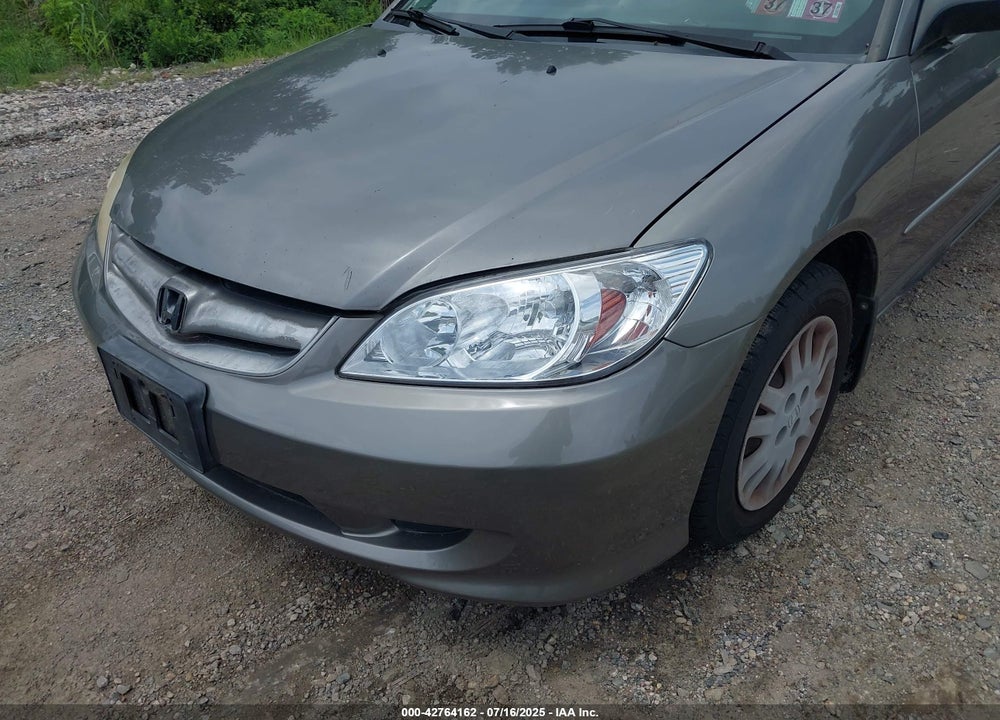 2005 HONDA CIVIC LX VIN: JHMES165X5S003815