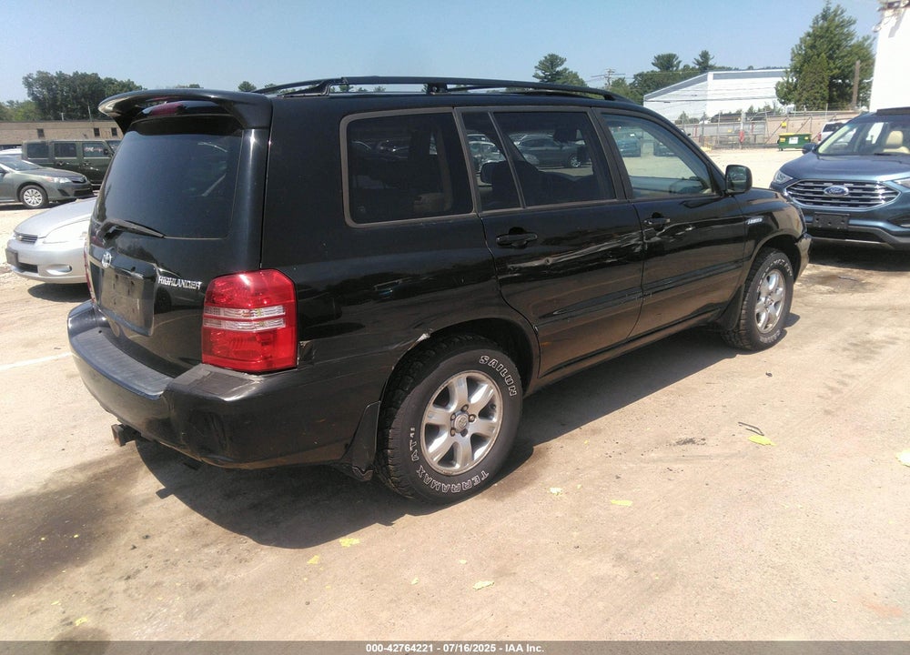 2003 TOYOTA HIGHLANDER LIMITED V6 VIN: JTEHF21A430152397