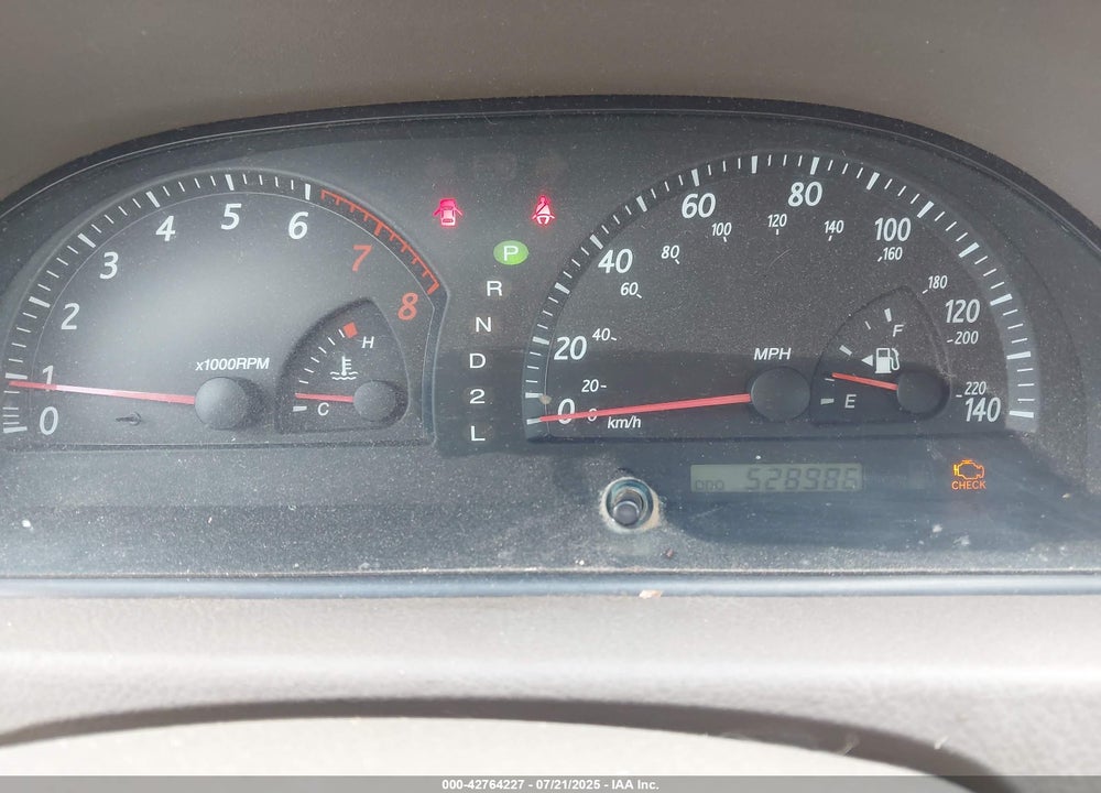 2002 TOYOTA CAMRY LE VIN: 4T1BE32K42U060669