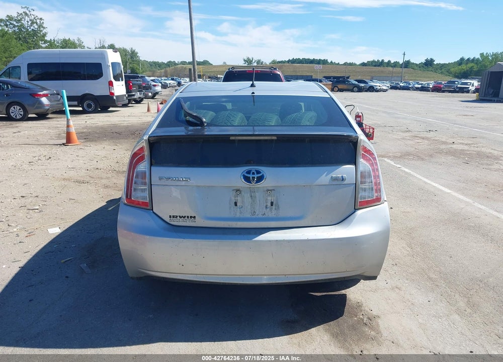 2012 TOYOTA PRIUS VIN: JTDKN3DU3C5525862