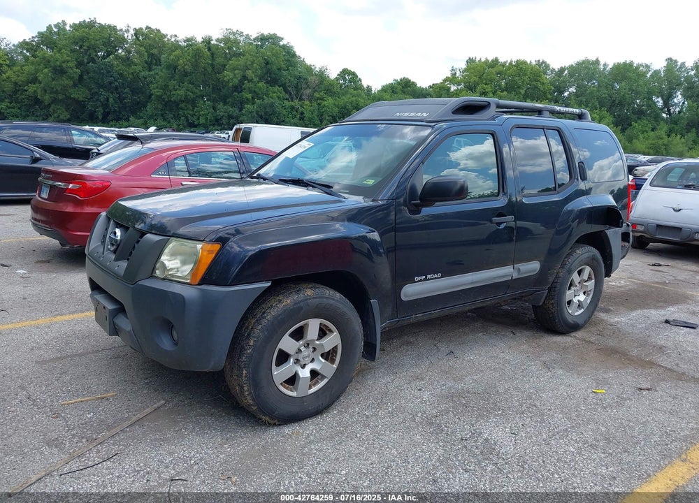 2008 NISSAN XTERRA VIN: 5N1AN08W58C537578