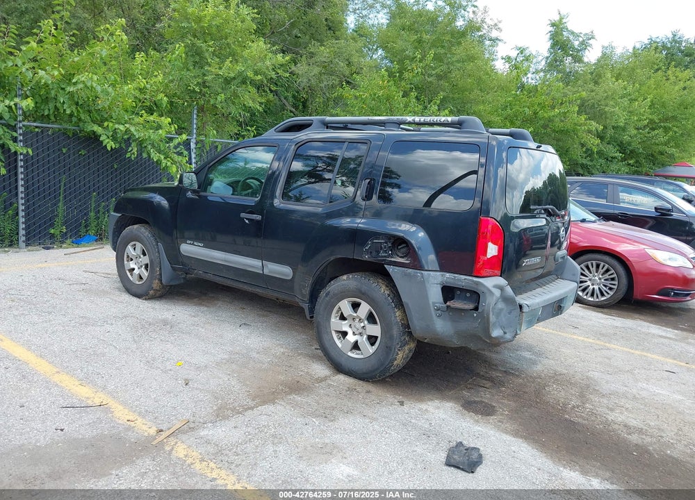 2008 NISSAN XTERRA VIN: 5N1AN08W58C537578