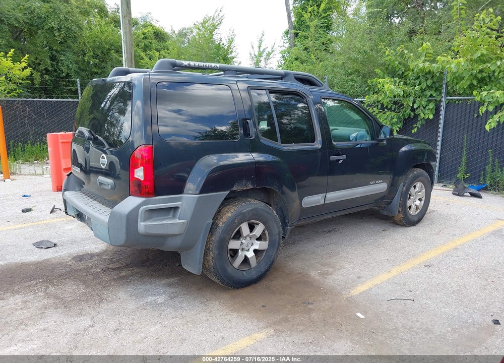 2008 NISSAN XTERRA VIN: 5N1AN08W58C537578