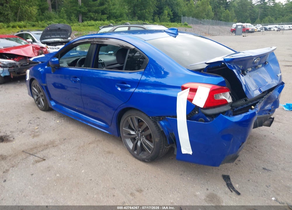 2016 SUBARU WRX VIN: JF1VA1E61G9822789