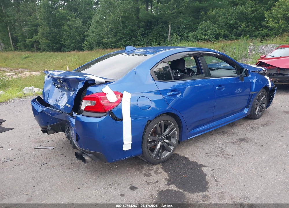 2016 SUBARU WRX VIN: JF1VA1E61G9822789