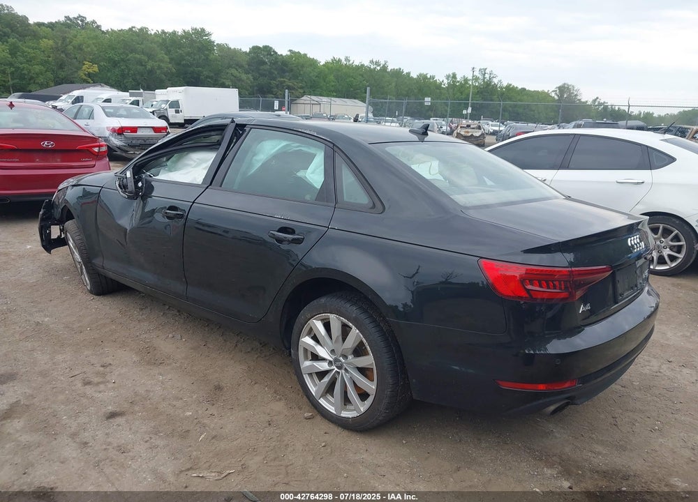 2017 AUDI A4 VIN: WAUANAF47HN006783