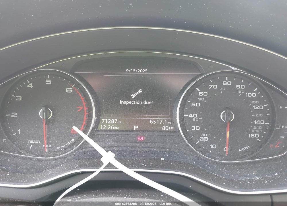 2017 AUDI A4 VIN: WAUANAF47HN006783