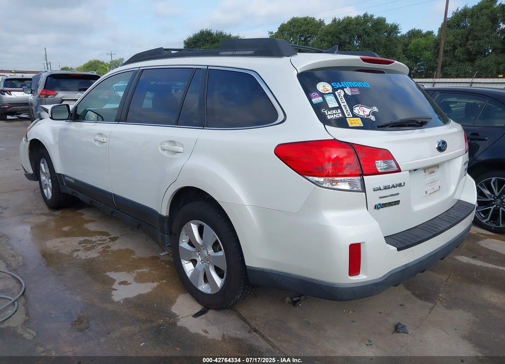 2011 SUBARU OUTBACK VIN: 4S4BREKC7B2409764