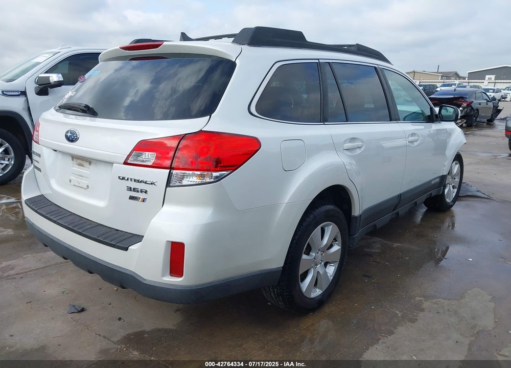 2011 SUBARU OUTBACK VIN: 4S4BREKC7B2409764