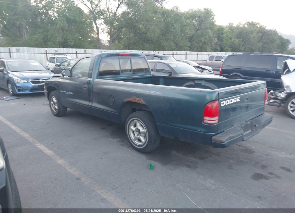 1998 DODGE DAKOTA SPORT VIN: 1B7FL26PXWS563801