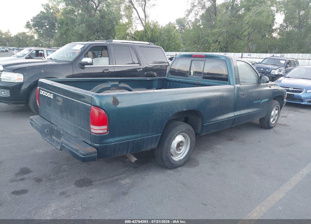 1998 DODGE DAKOTA SPORT VIN: 1B7FL26PXWS563801