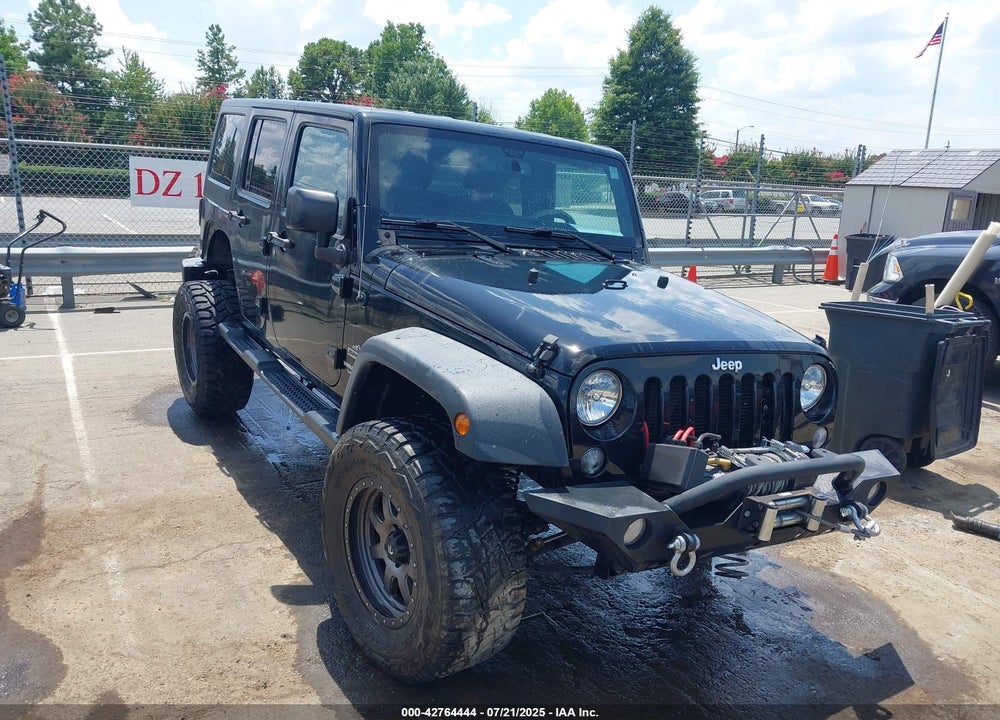 2016 JEEP WRANGLER UNLIMITED SPORT VIN: 1C4BJWDG5GL258250