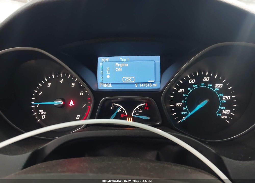 2014 FORD FOCUS VIN: 1FADP3K29EL178837
