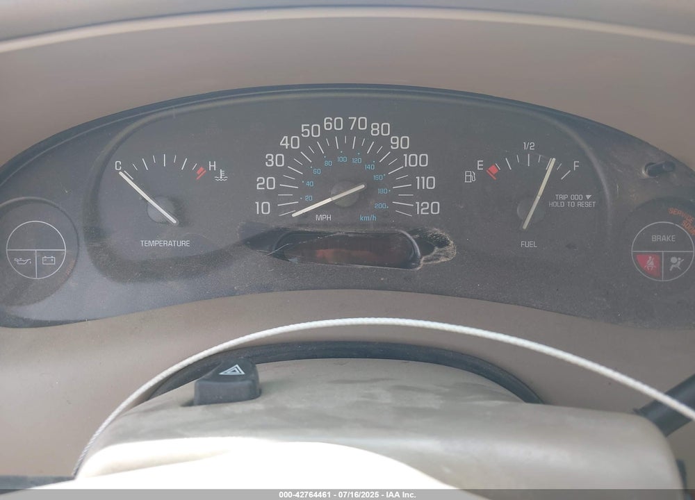 2003 BUICK CENTURY CUSTOM VIN: 2G4WS52J231160778