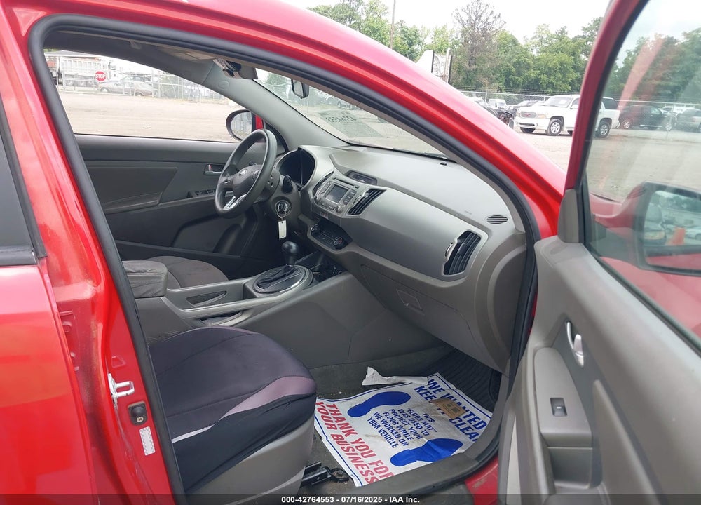 2013 KIA SPORTAGE VIN: KNDPB3A20D7380934