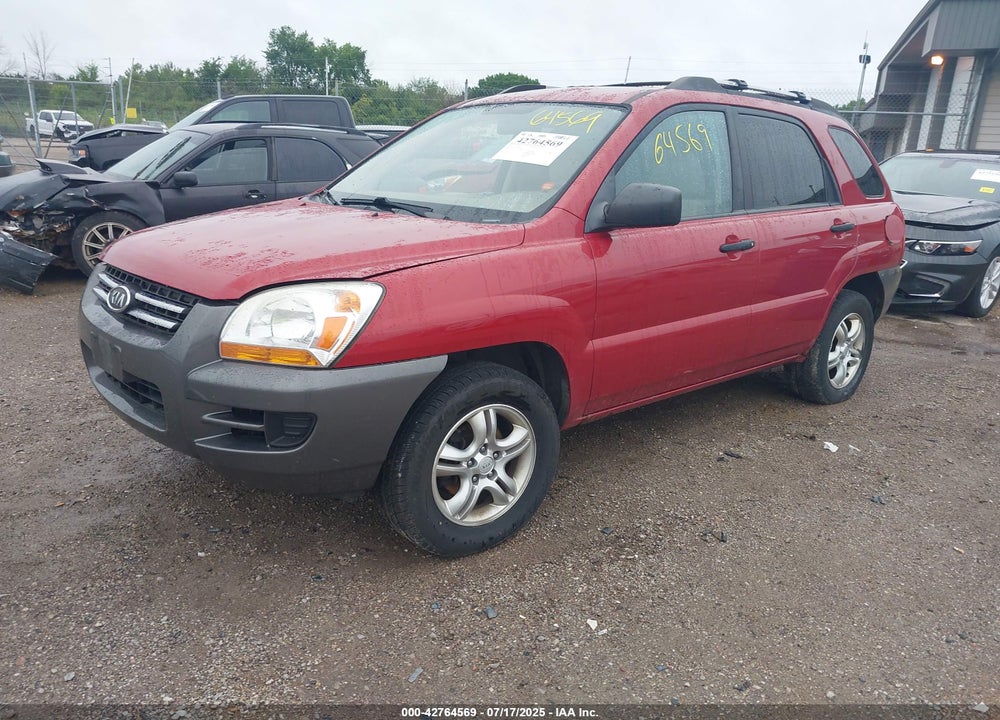 2008 KIA SPORTAGE VIN: KNDJE723787548246