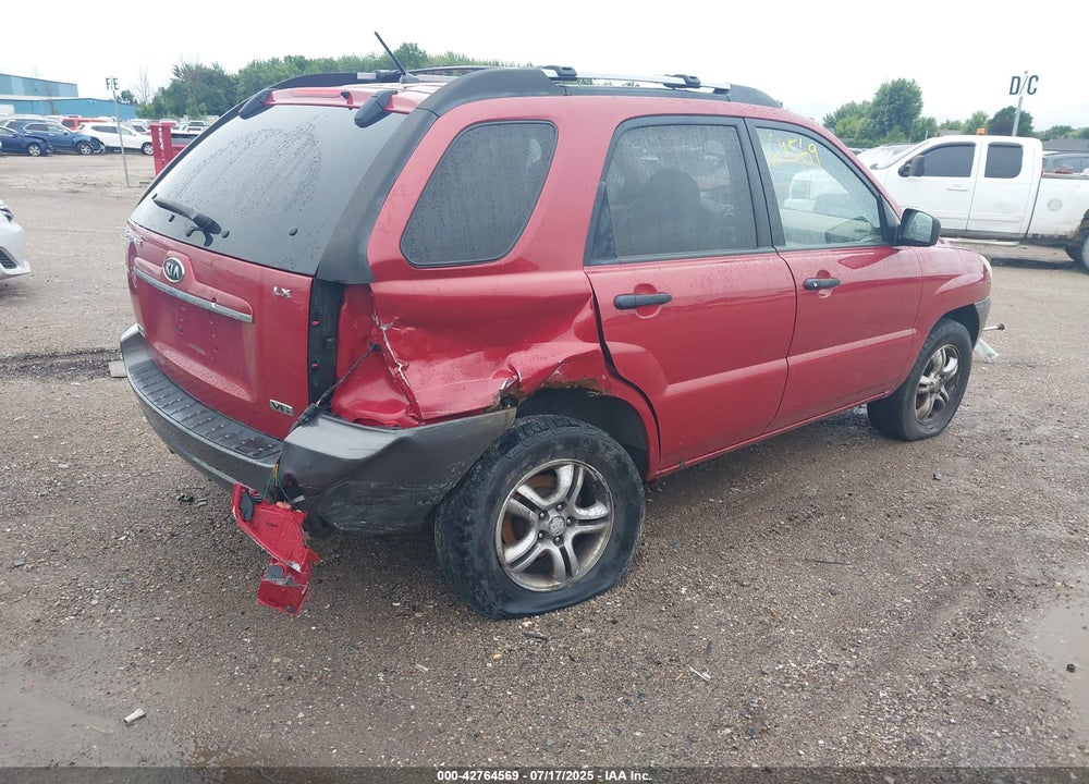 2008 KIA SPORTAGE VIN: KNDJE723787548246