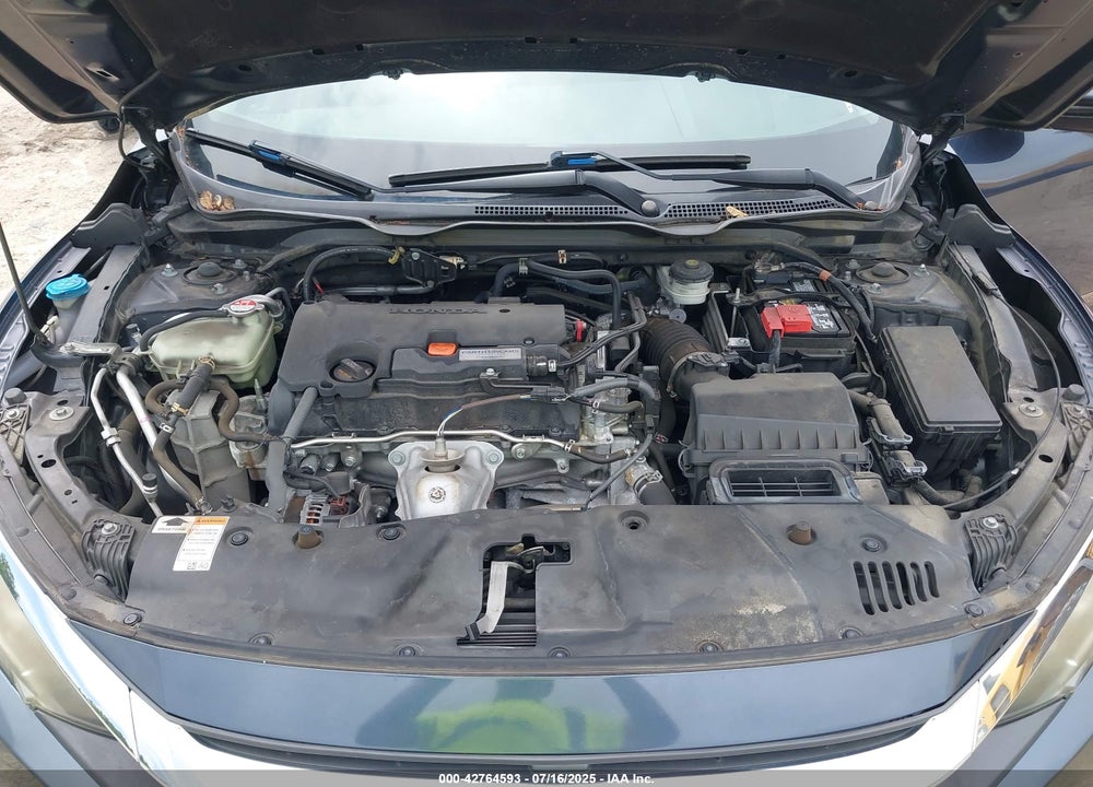 2016 HONDA CIVIC VIN: 19XFC2F50GE066100