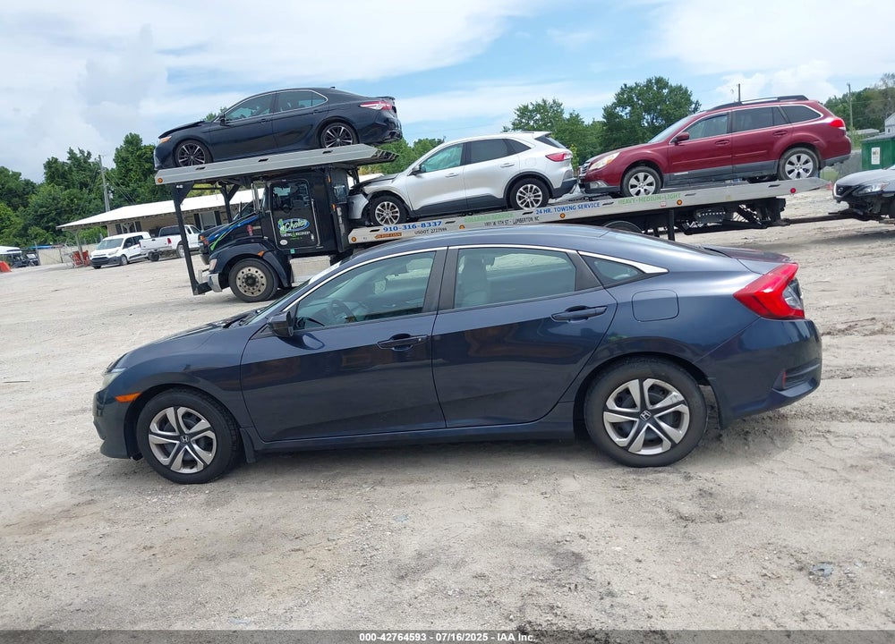 2016 HONDA CIVIC VIN: 19XFC2F50GE066100