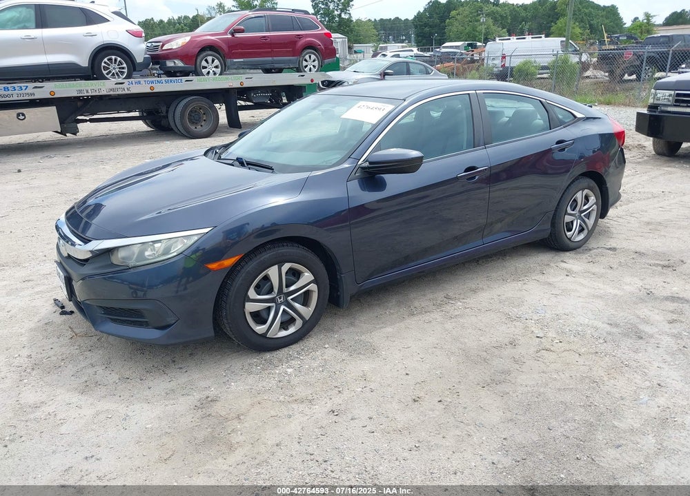 2016 HONDA CIVIC VIN: 19XFC2F50GE066100