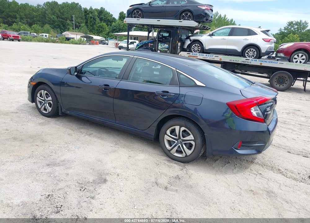 2016 HONDA CIVIC VIN: 19XFC2F50GE066100