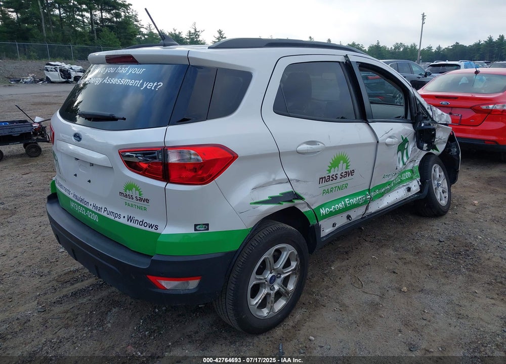 2022 FORD ECOSPORT VIN: MAJ6S3GL8NC465837