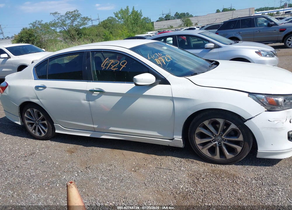 2013 HONDA ACCORD VIN: 1HGCR2F5XDA162270