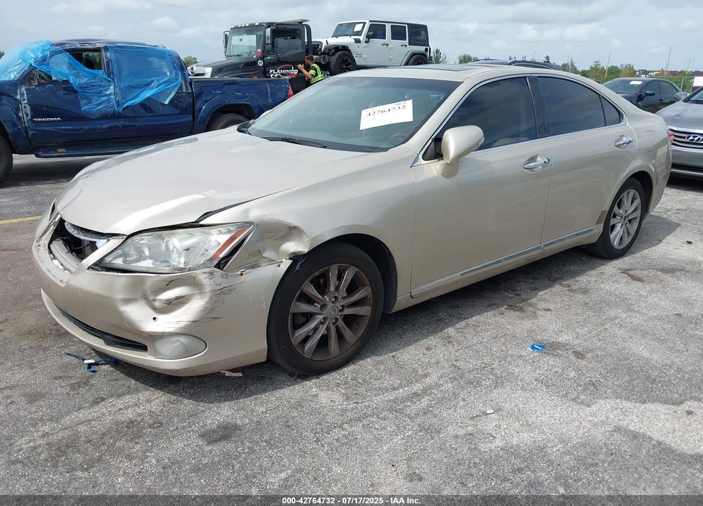 2012 LEXUS ES350 VIN: JTHBK1EG9C2486622