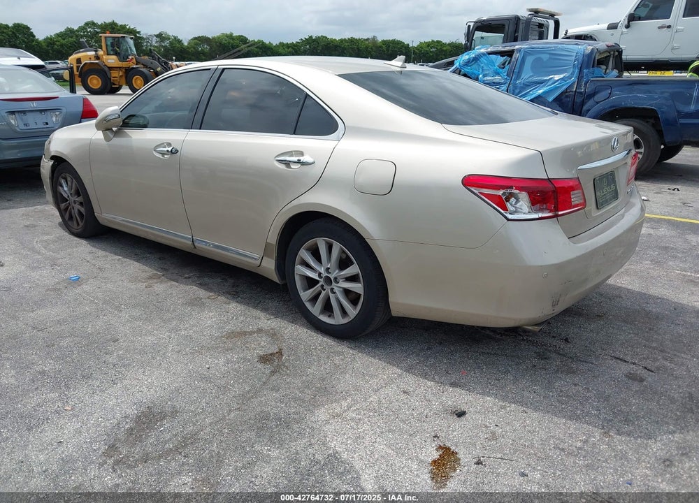 2012 LEXUS ES350 VIN: JTHBK1EG9C2486622