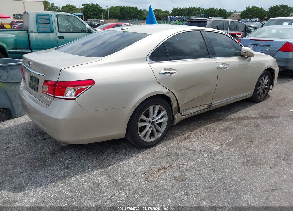 2012 LEXUS ES350 VIN: JTHBK1EG9C2486622