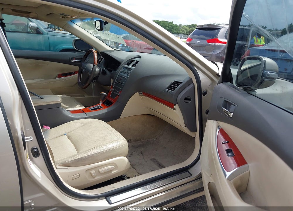 2012 LEXUS ES350 VIN: JTHBK1EG9C2486622