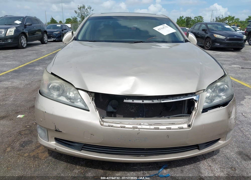 2012 LEXUS ES350 VIN: JTHBK1EG9C2486622