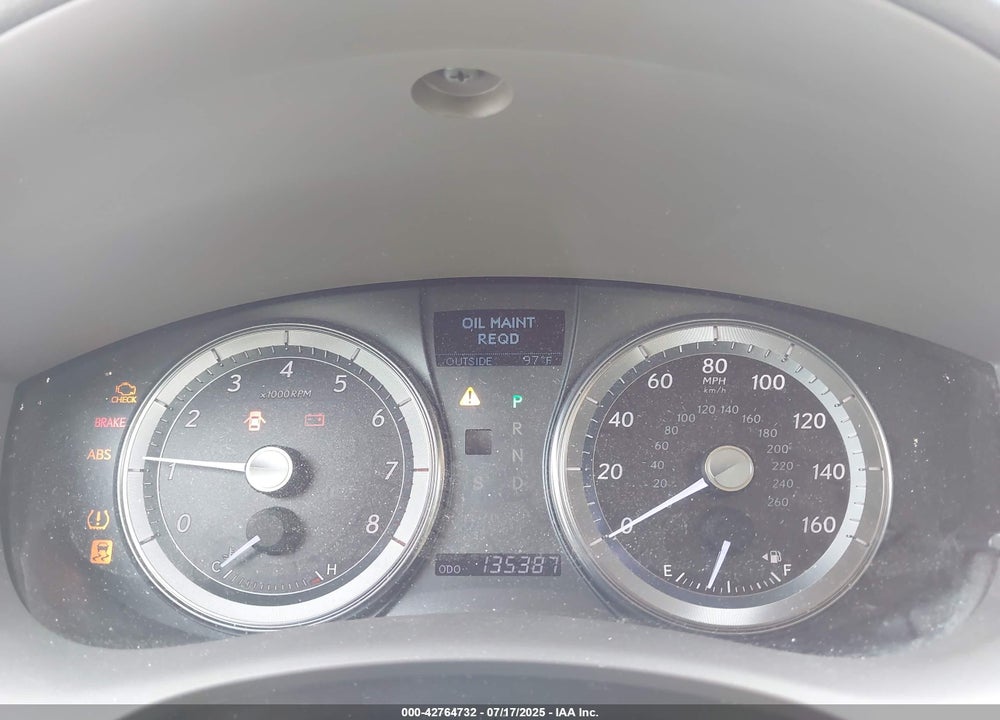 2012 LEXUS ES350 VIN: JTHBK1EG9C2486622