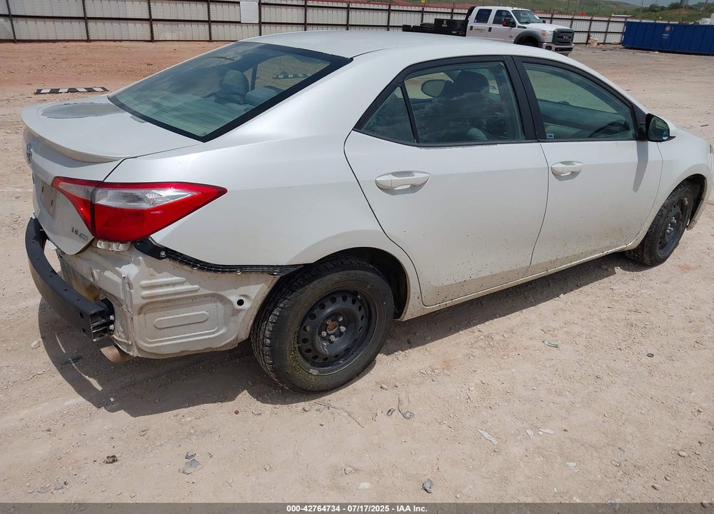 2016 TOYOTA COROLLA VIN: 5YFBPRHE5GP530666