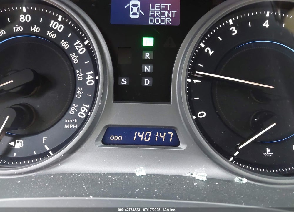 2010 LEXUS IS250 VIN: JTHBF5C2XA5128525