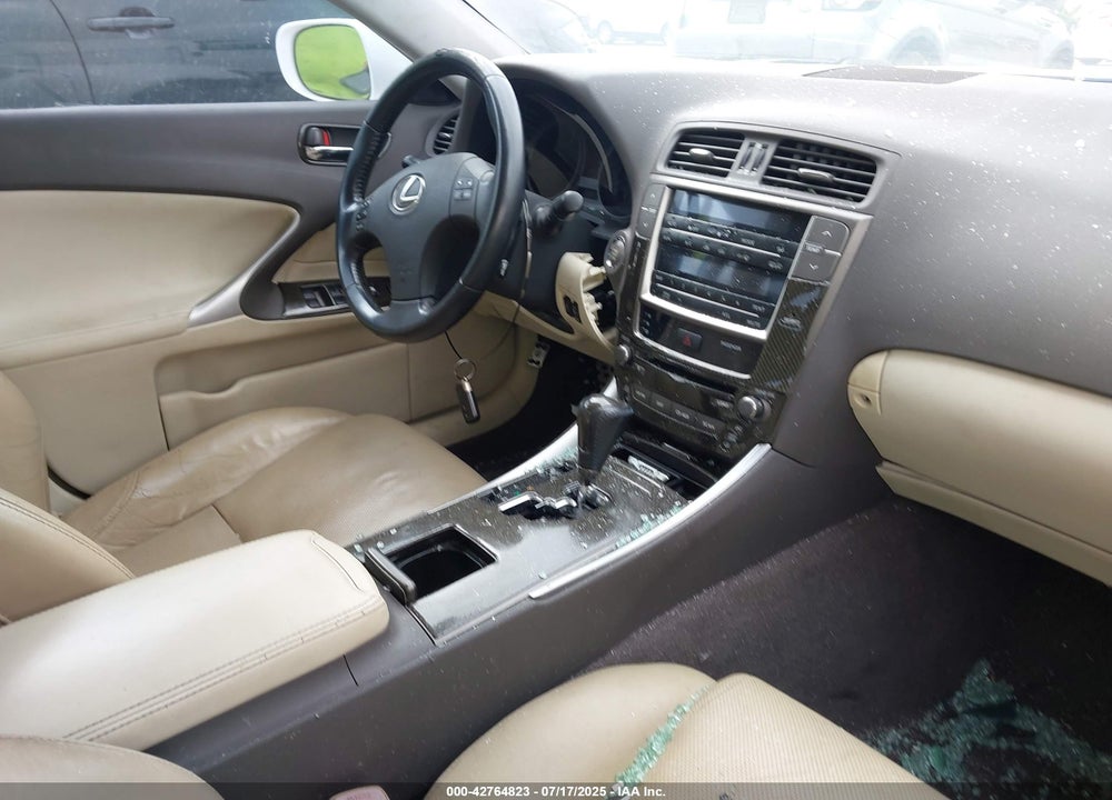 2010 LEXUS IS250 VIN: JTHBF5C2XA5128525